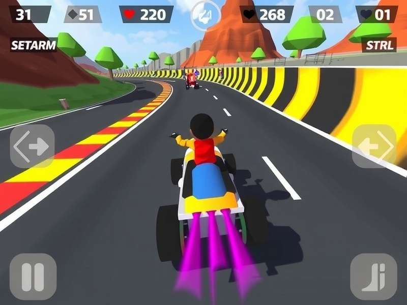 Pepper Speedster Pro multiplayer racing action